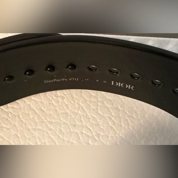 Christian Dior Sleek Black Visor main image 8